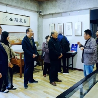 藝術(shù)百家舉行張伯英書法作品鑒賞活動