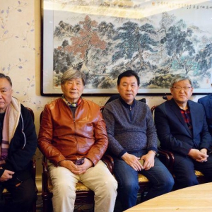 著名書(shū)畫(huà)家董正義舉辦收徒儀式