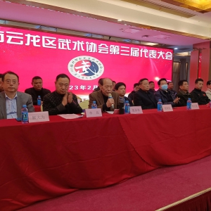 徐州市云龍區(qū)武術(shù)協(xié)會第三屆代表大會