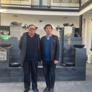 馬新存一行到北京順義區(qū)高麗營正華宜安小院網(wǎng)紅民宿調研
