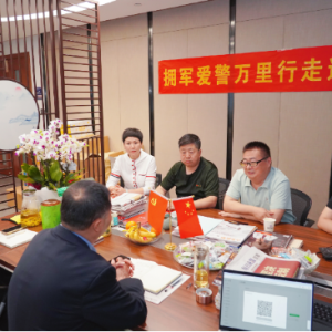 “擁軍愛警萬里行”走進杭州龍都文化 共謀公益合作開新篇